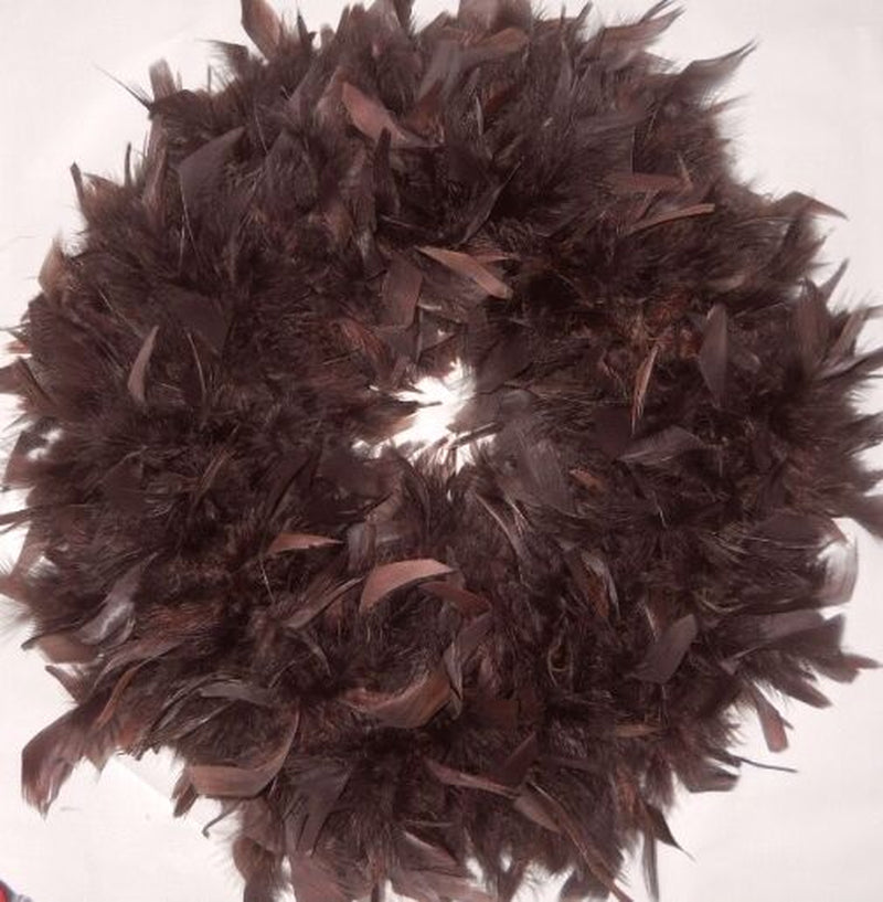 GORGEOUS FEATHER WREATHS for Chistmas! Nice Beautiful Gift Wreaths...Love These!