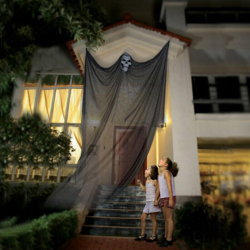 10.8' Halloween Haunted House Ghost Hanging Decoration Indoor/Outdoor Home Decor