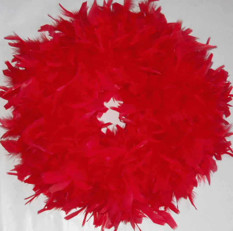 GORGEOUS FEATHER WREATHS for Chistmas! Nice Beautiful Gift Wreaths...Love These!