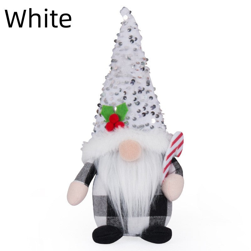 New Christmas Faceless Gnome Santa Xmas Plush Doll Kids Gift Home Decoration