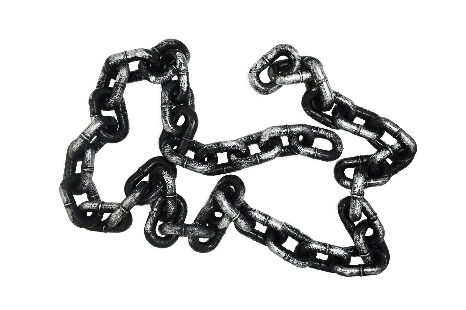 Plastic Chain - Halloween Plastic Chain - Grey and Black Chain