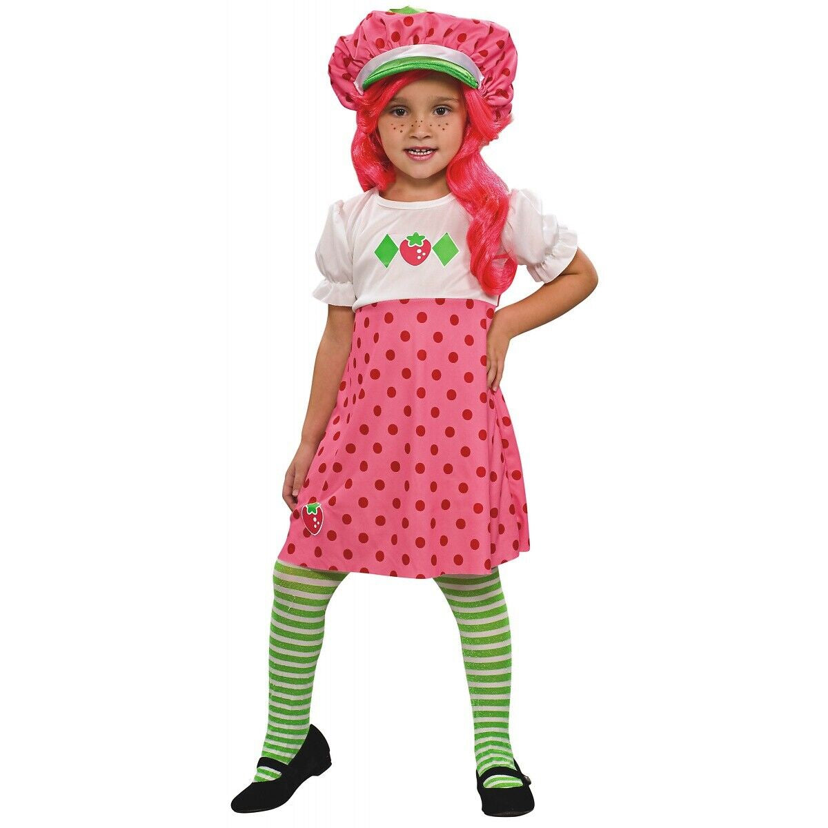 Strawberry Shortcake Costume Toddler and Kids Halloween Fancy Dress