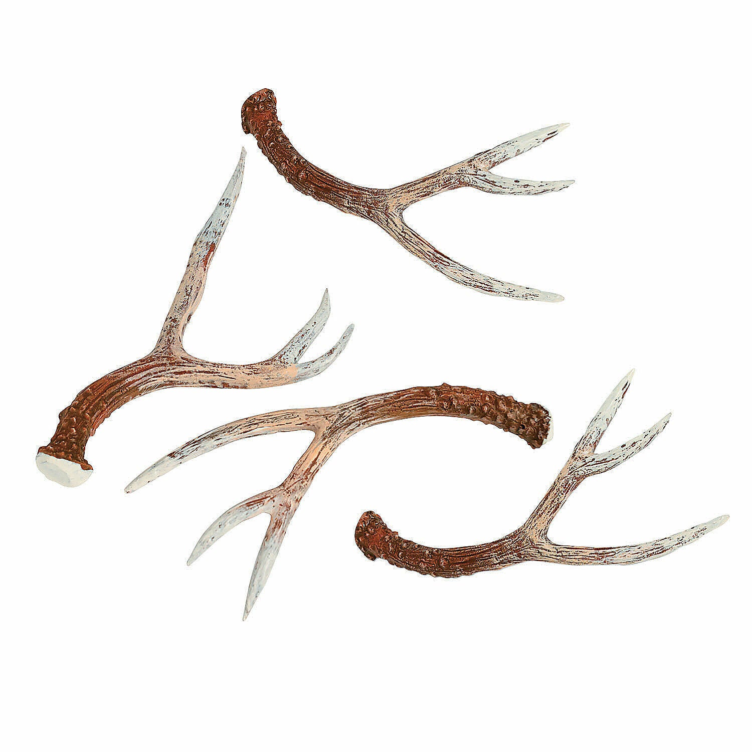 Antler Table Tossers, Rustic Home Decor, 12 Pieces, 4"