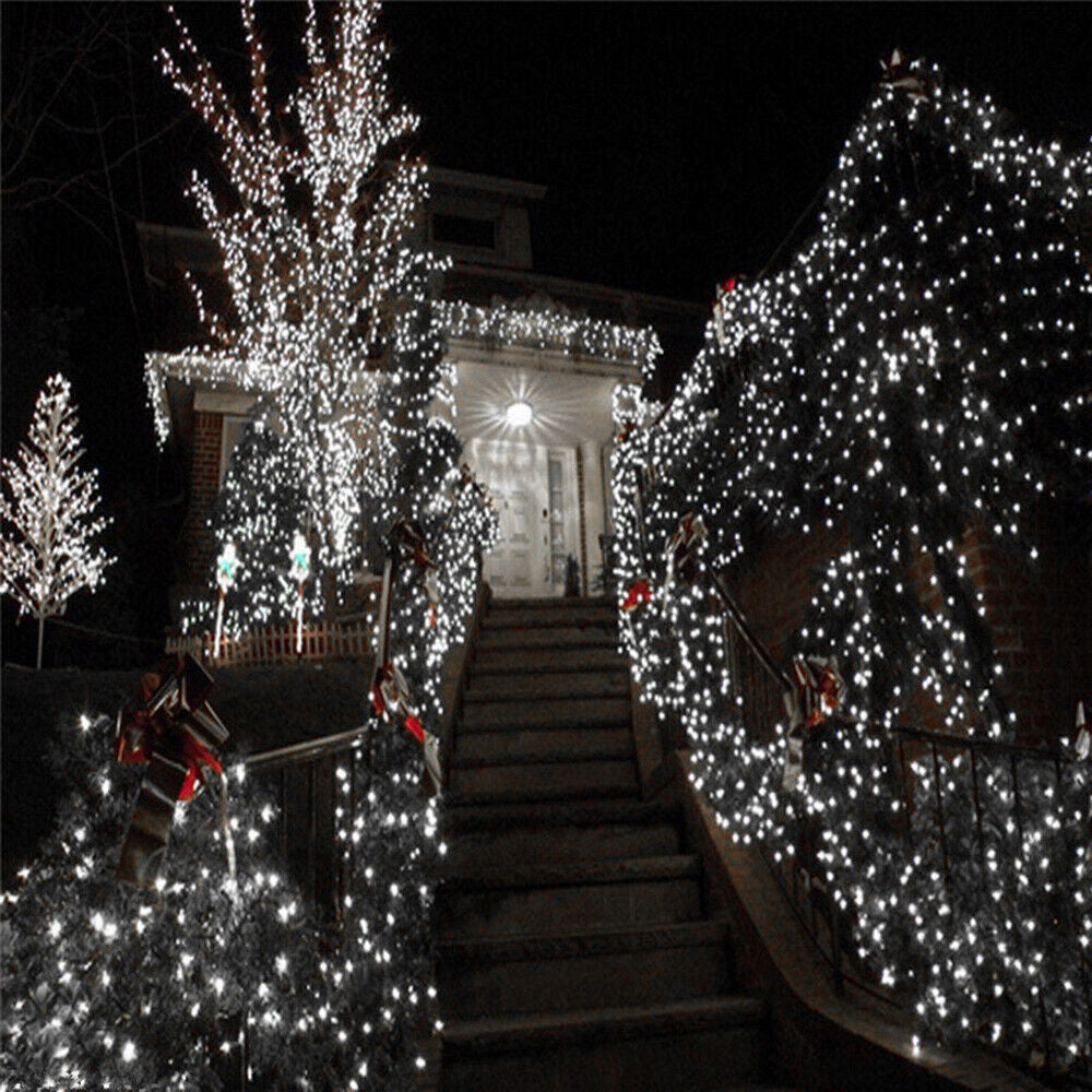 Fairy String Lights 500 LED Christmas Tree Wedding Xmas Party Decor Outdoor USA