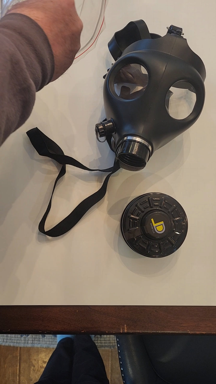 DYOB Israeli GAS MASK Respirator Mask, Paintball Mask, Halloween Mask, Nuclear