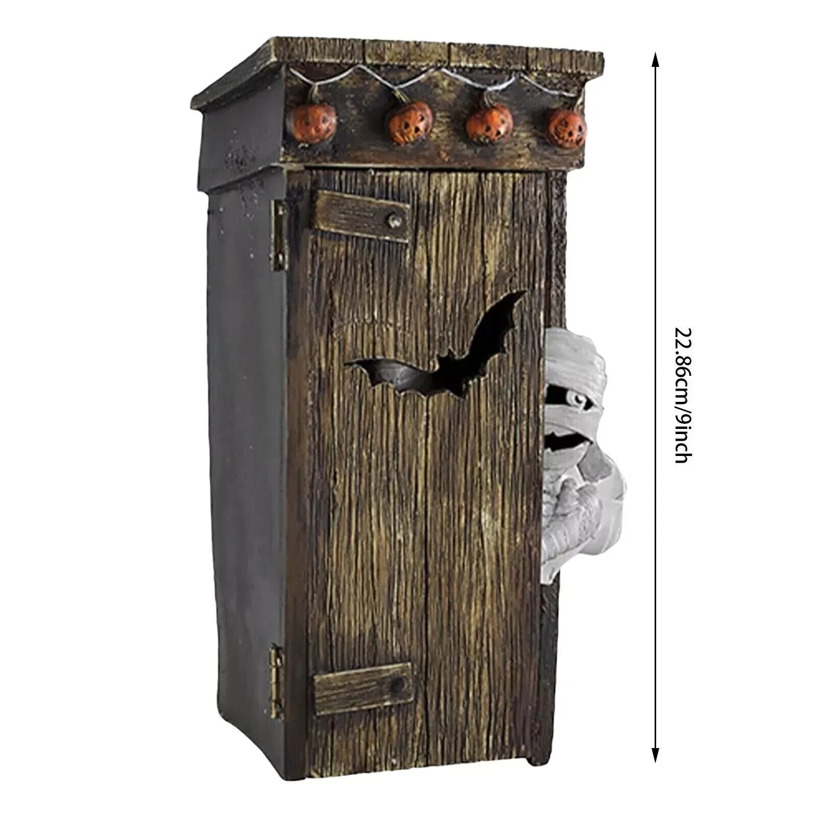 Animated Talking Farting Mummy Outhouse Halloween Bathroom Decoration SHIPS USA!
