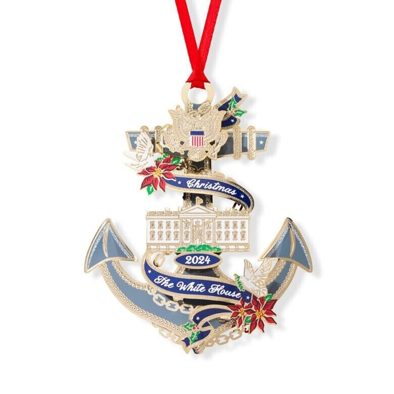 Official White House Ornament 2024 Honoring Jimmy Carter