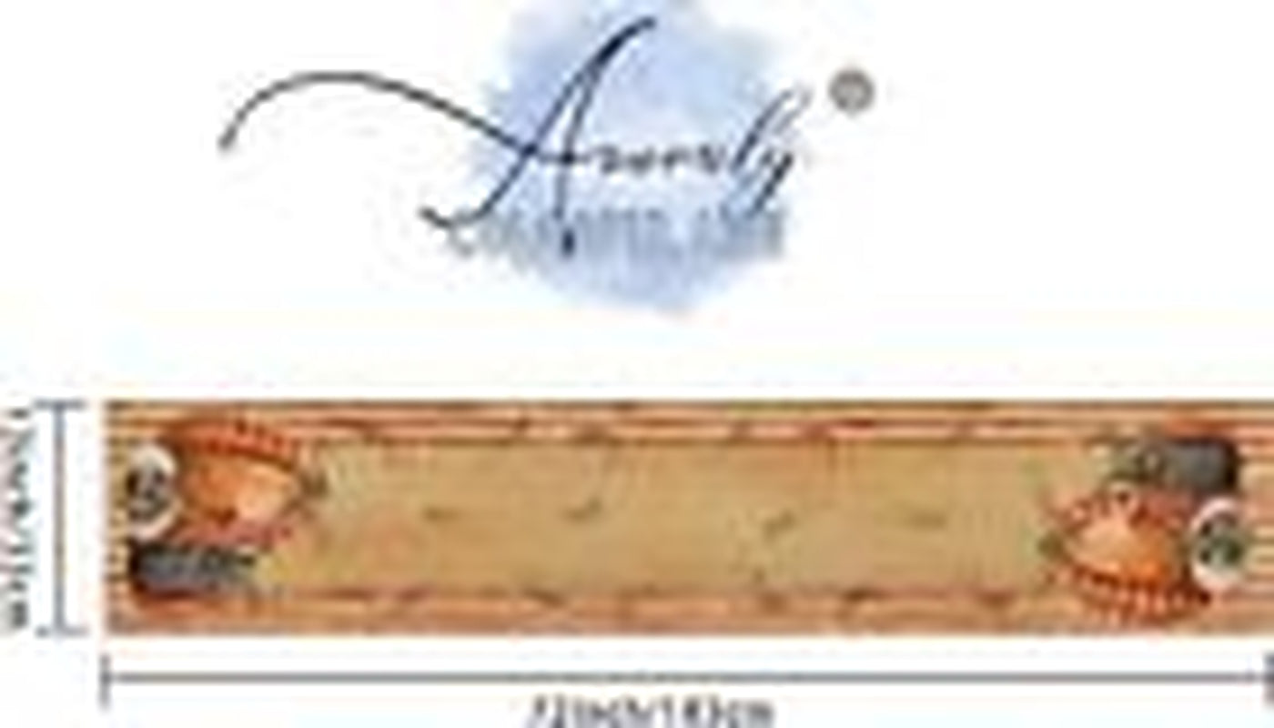 Orange Fall Table Runner, Autumn Thanksgiving Harvest Pumpkin Table Runners
