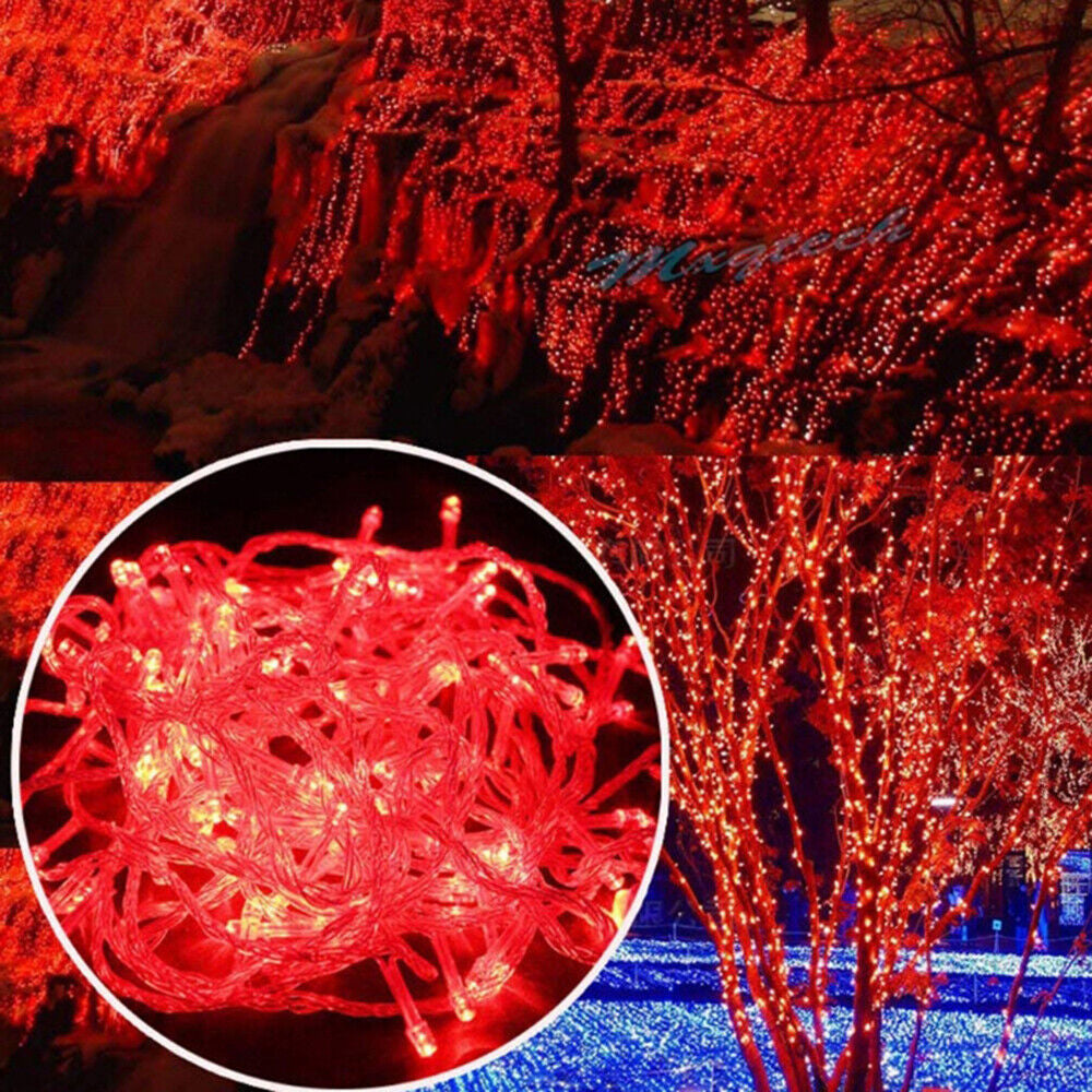 Fairy String Lights 500 LED Christmas Tree Wedding Xmas Party Decor Outdoor USA