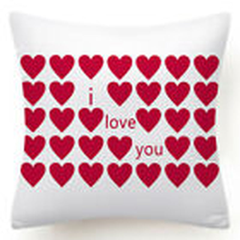 Throw PILLOW COVER Christmas Gift Decorative Xmas Two-Sided Cushion Cases 18X18"