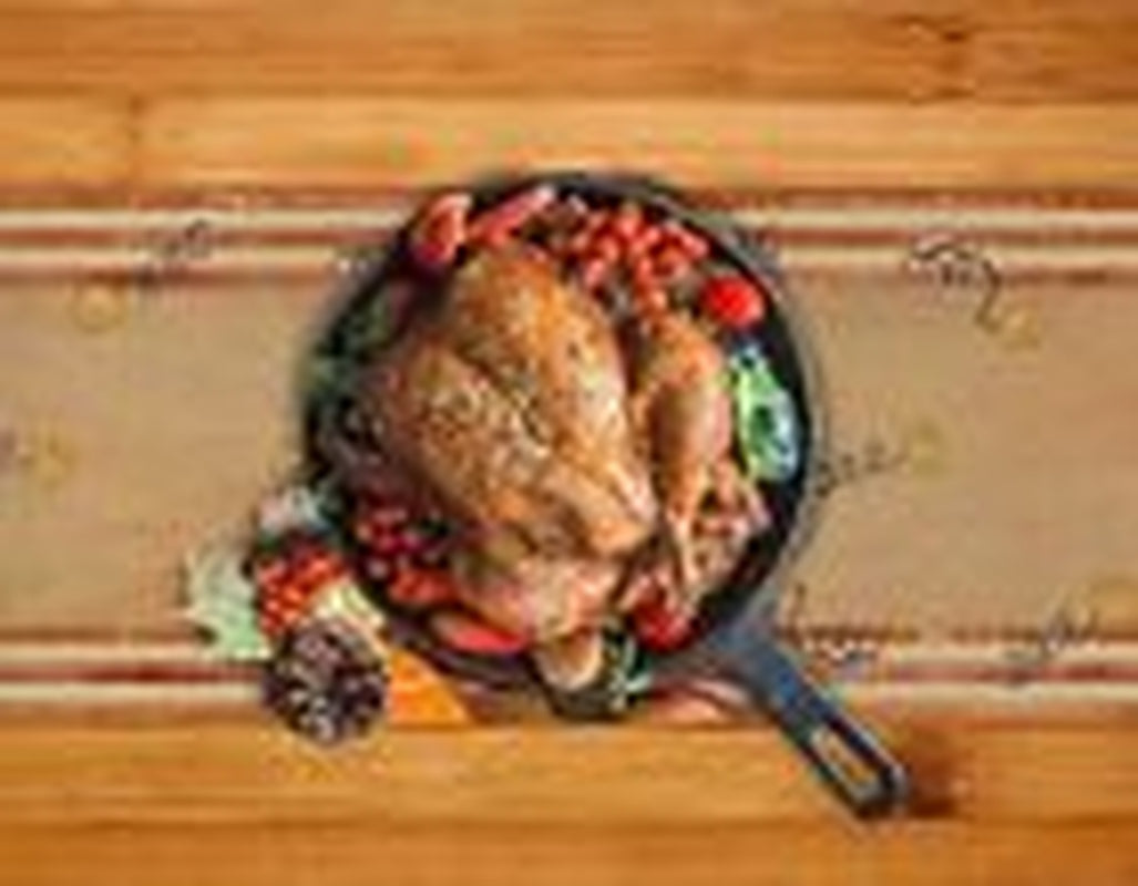 Orange Fall Table Runner, Autumn Thanksgiving Harvest Pumpkin Table Runners