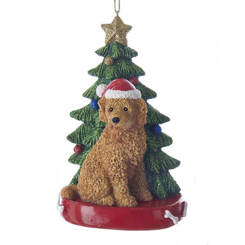 Labradoodle W/Tree Ornament