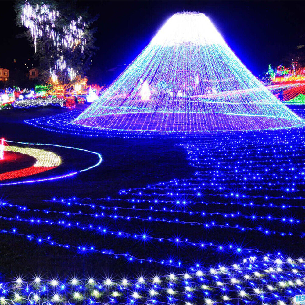 Fairy String Lights 500 LED Christmas Tree Wedding Xmas Party Decor Outdoor USA