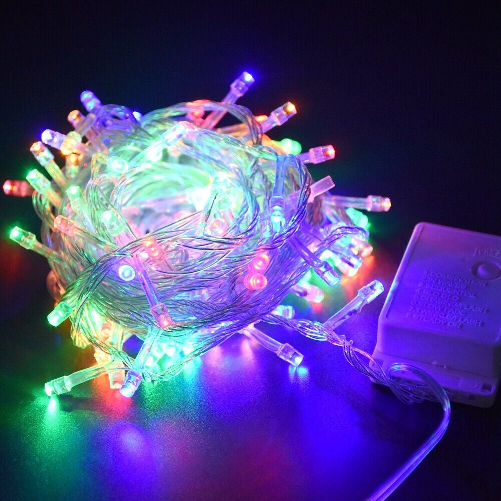 Fairy String Lights 500 LED Christmas Tree Wedding Xmas Party Decor Outdoor USA