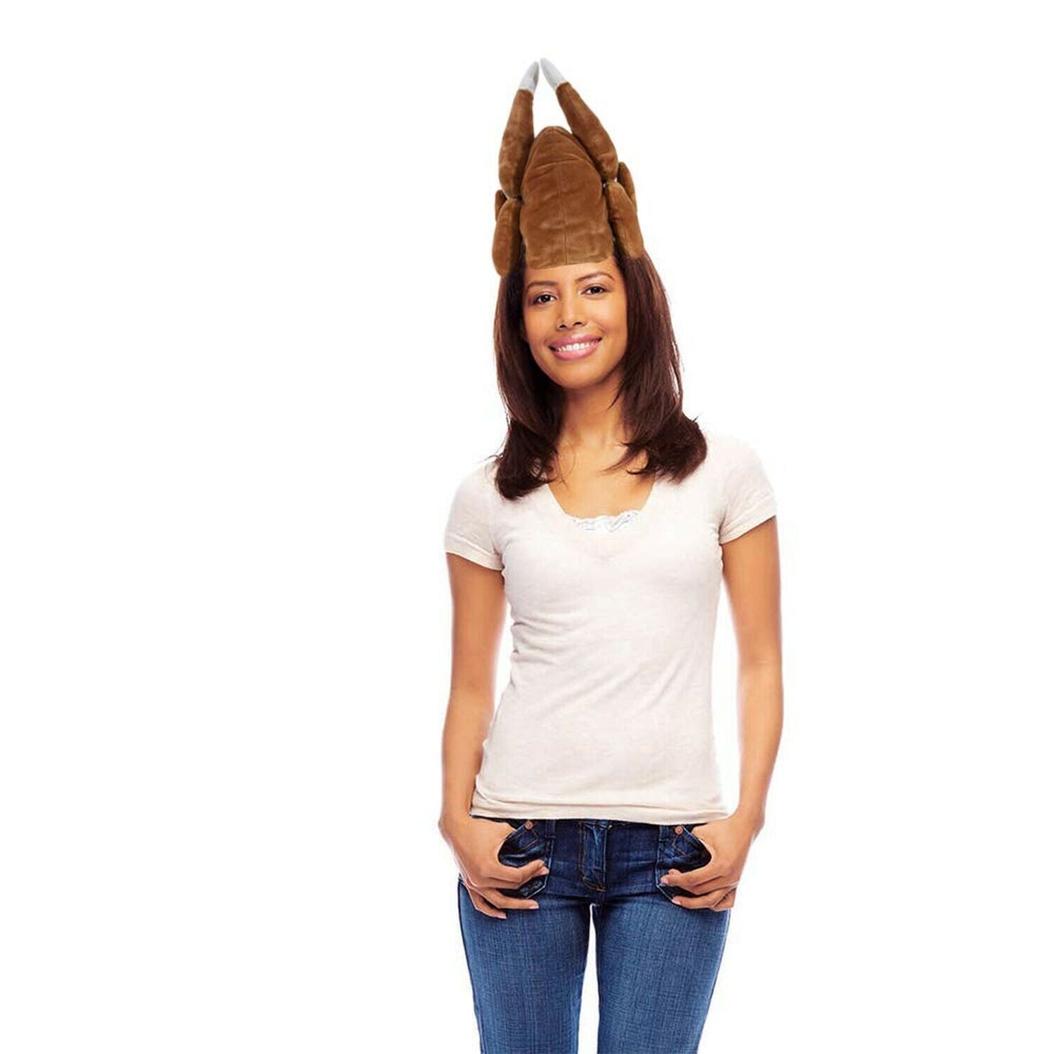 KINREX Thanksgiving Turkey Soft Plush Costume Hat for Kids and Adults - Funny...