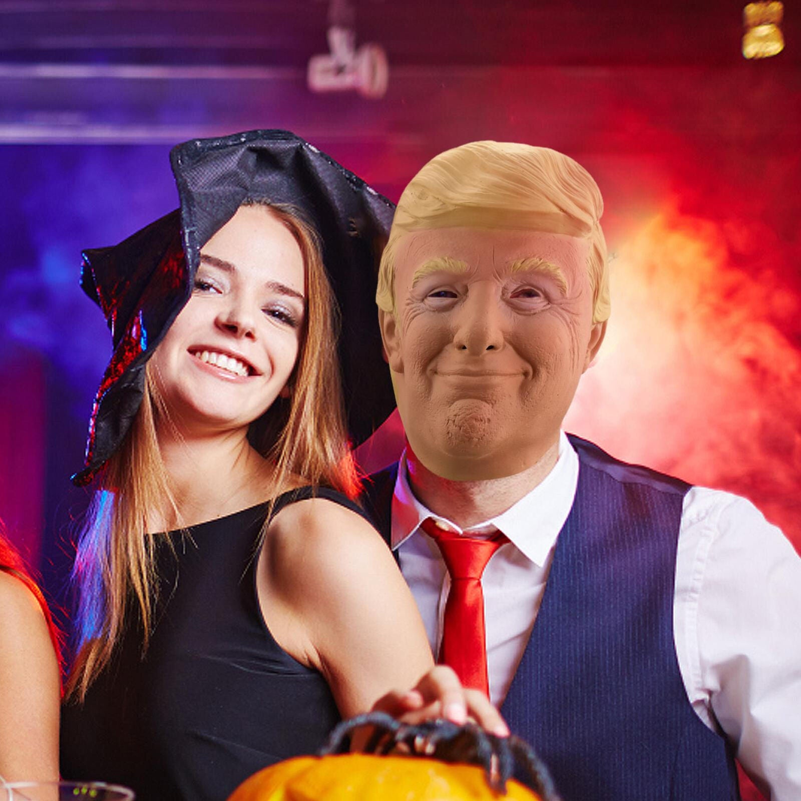 Fancy Dress Donald Trump Mask Costume Cosplay Party Celebrity Halloween Presiden