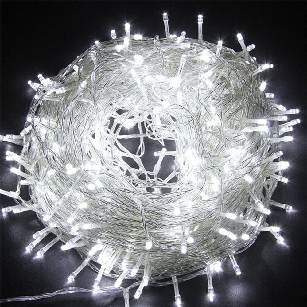 Fairy String Lights 500 LED Christmas Tree Wedding Xmas Party Decor Outdoor USA