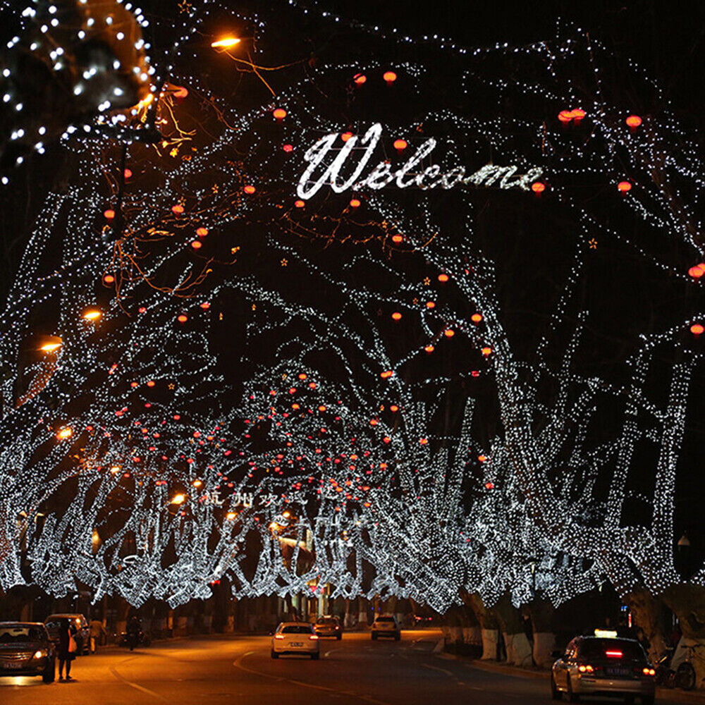 Fairy String Lights 500 LED Christmas Tree Wedding Xmas Party Decor Outdoor USA
