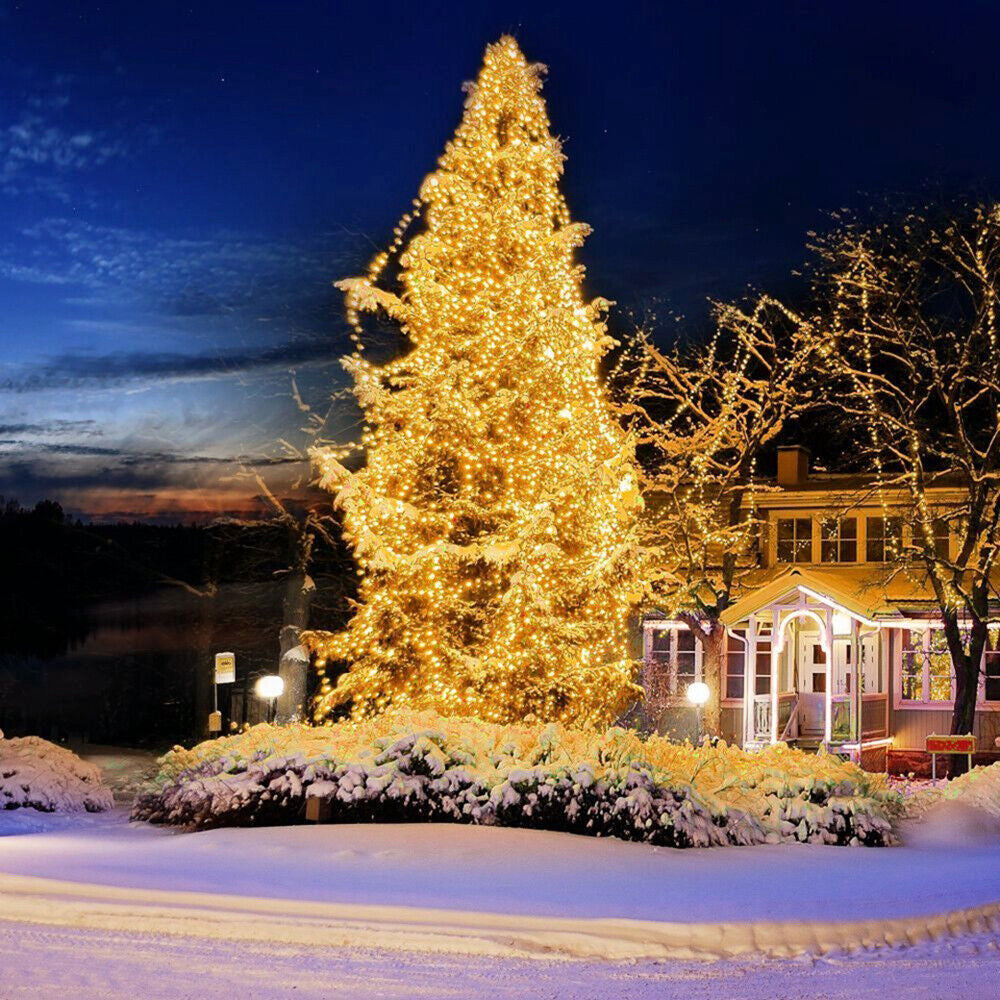 Fairy String Lights 500 LED Christmas Tree Wedding Xmas Party Decor Outdoor USA