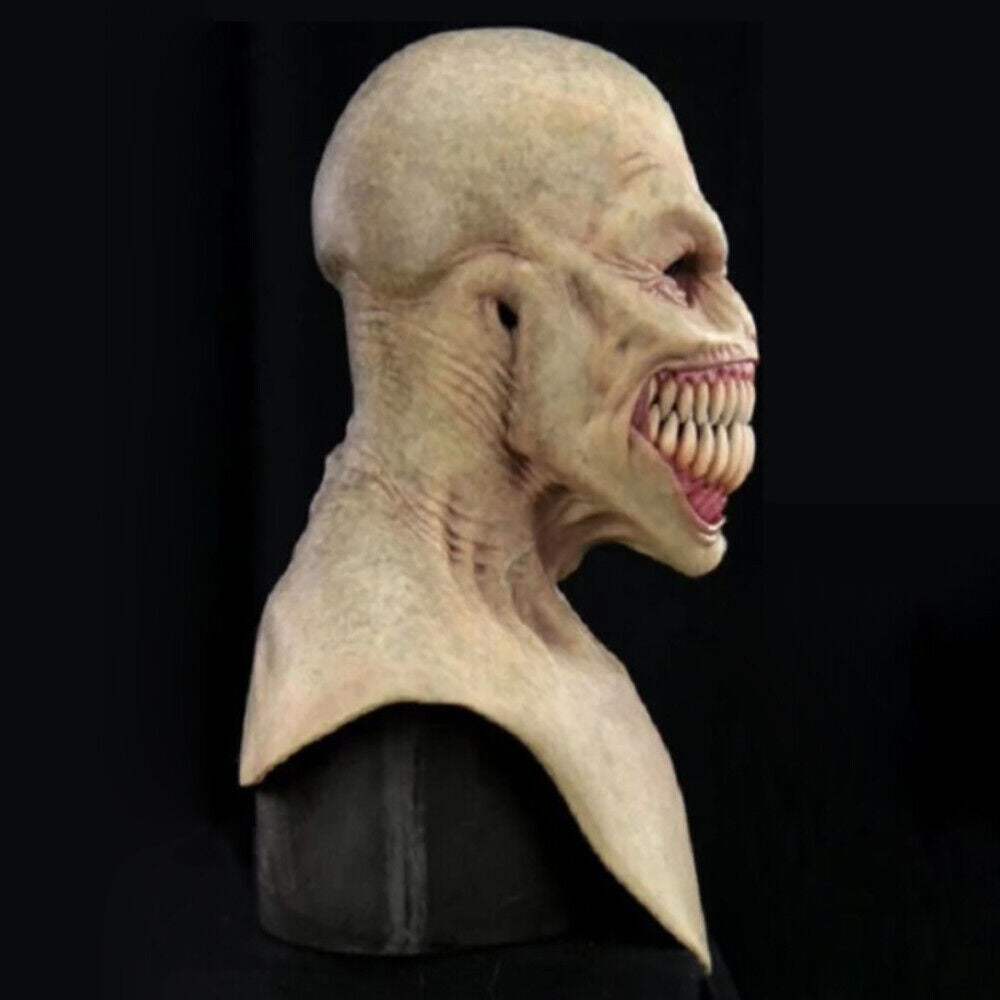 Halloween Devil Horror Mask Scary Full Head Mask Latex Cosplay Clown Face Cover