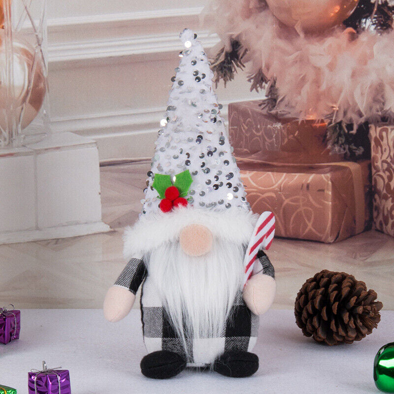 New Christmas Faceless Gnome Santa Xmas Plush Doll Kids Gift Home Decoration