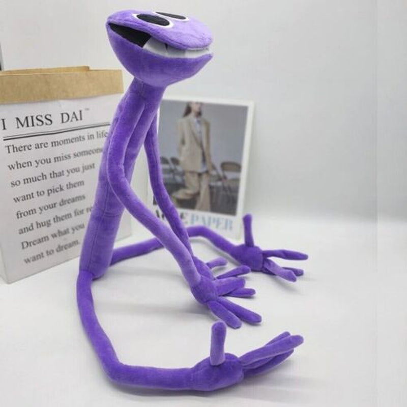 80Cm Purple Rainbow Friends Plush Toy Cartoon Plush Doll Halloween Gift New