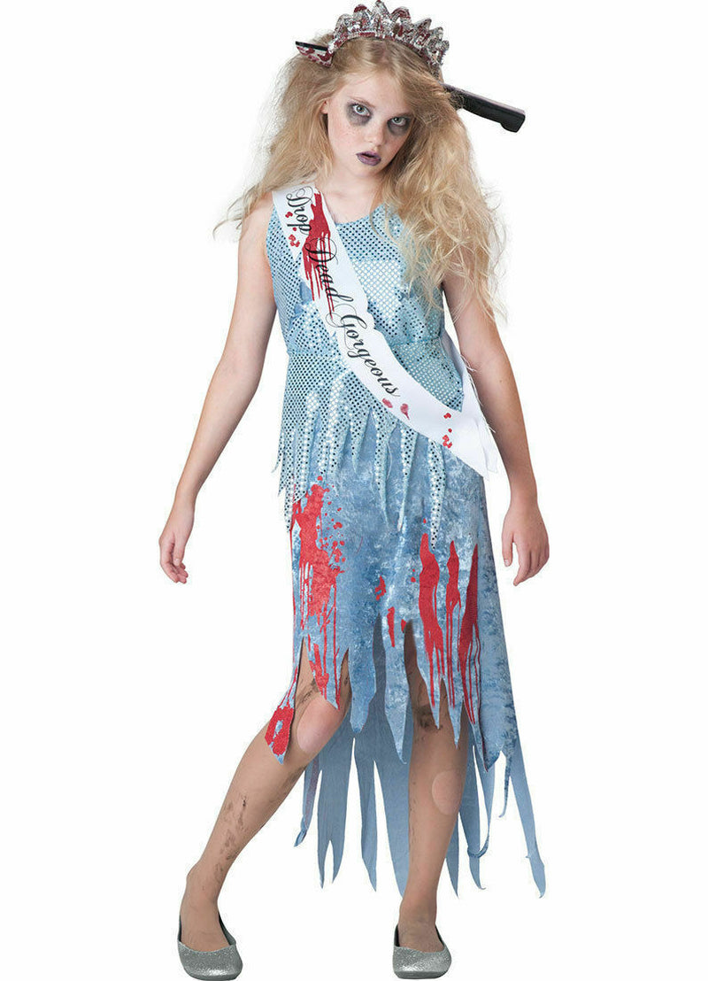 NEW Tween Homecoming Horror Zombie Halloween Costume by Incharacter Size 14/16