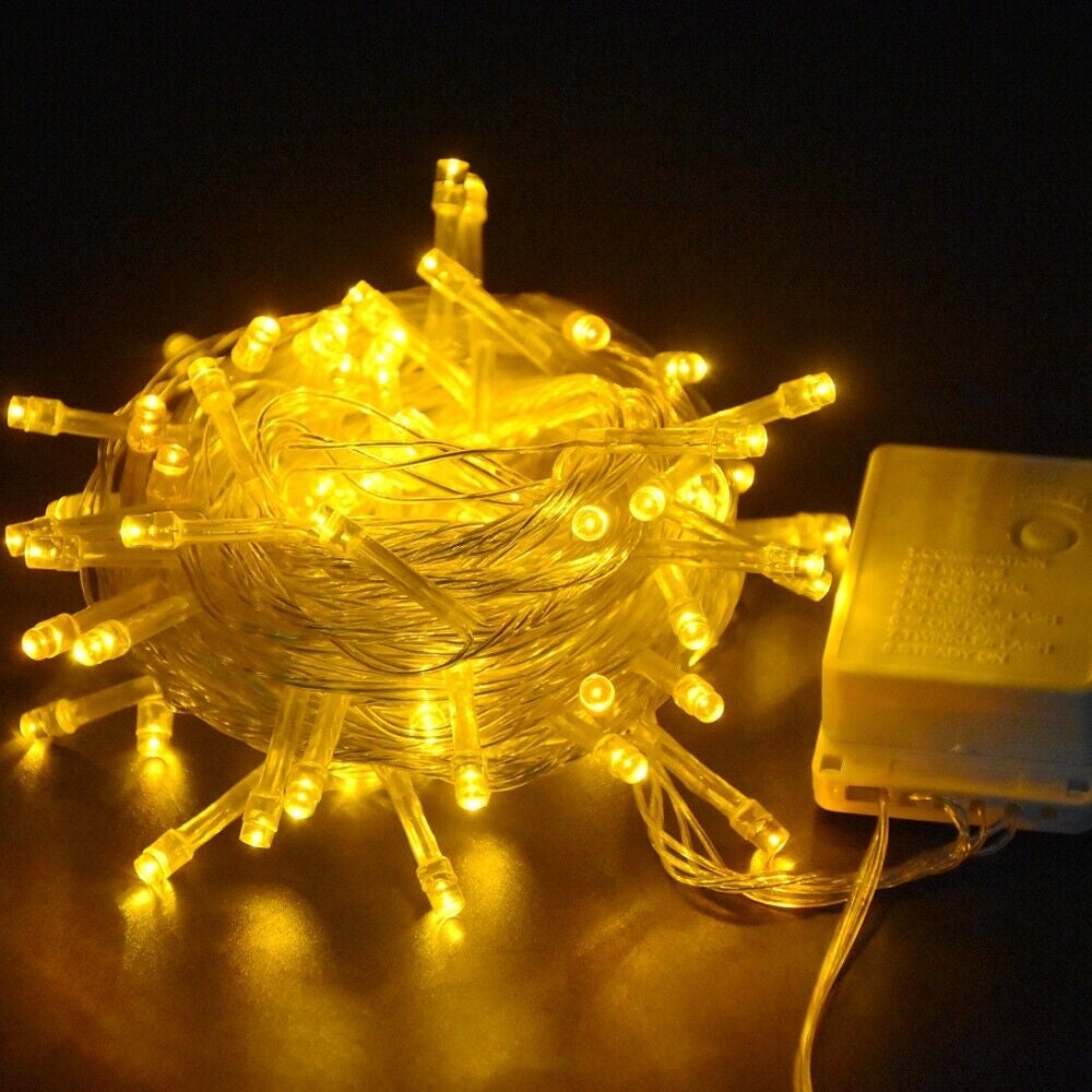 Fairy String Lights 500 LED Christmas Tree Wedding Xmas Party Decor Outdoor USA