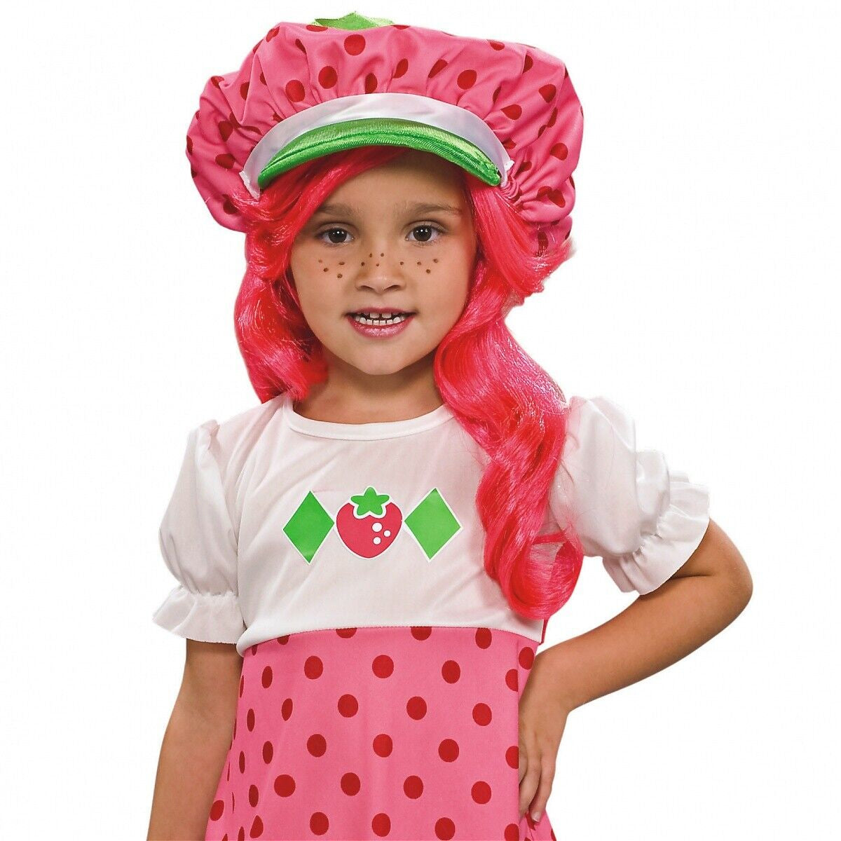 Strawberry Shortcake Costume Toddler and Kids Halloween Fancy Dress