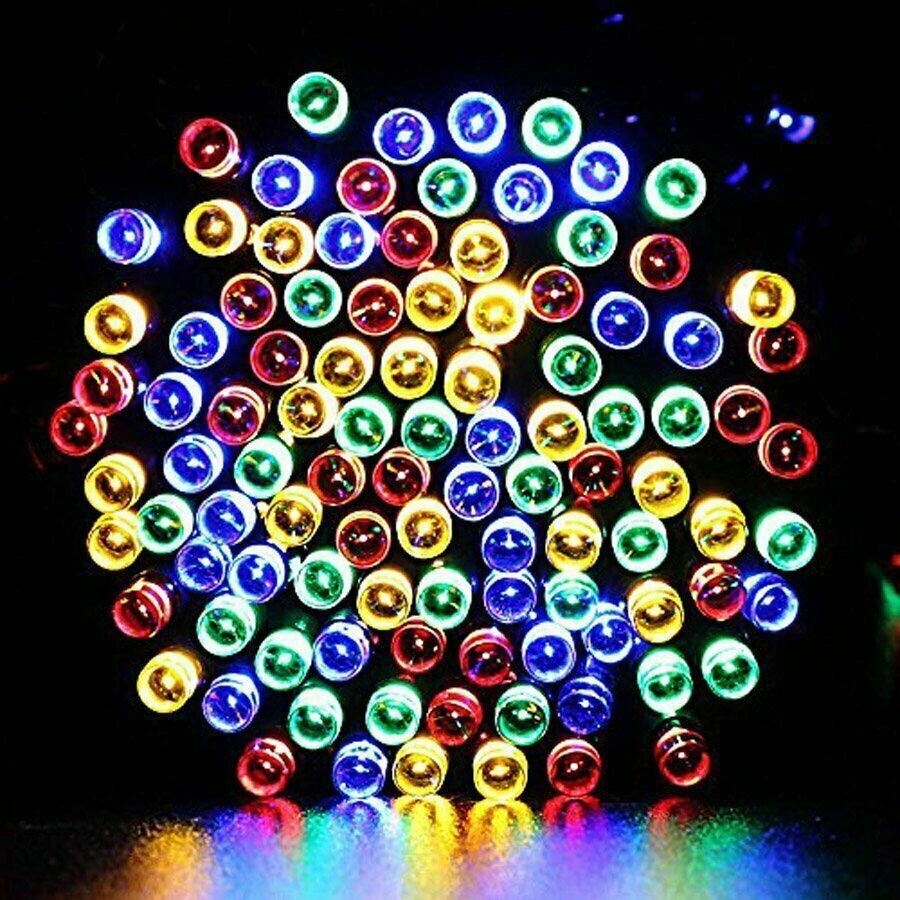 Solar String Lights Outdoor 8 Modes Waterproof for Garden/Landsca