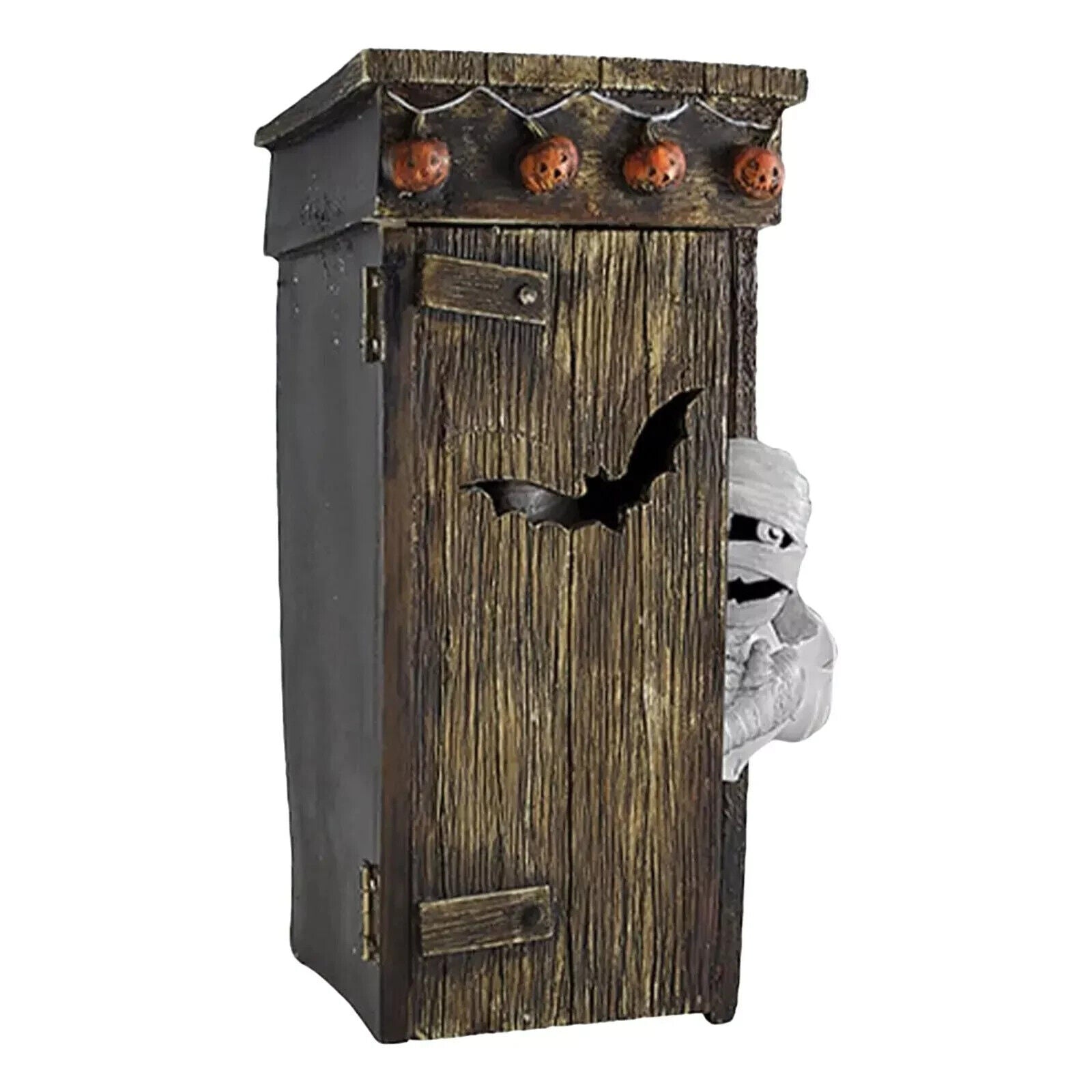 Animated Talking Farting Mummy Outhouse Halloween Bathroom Decoration SHIPS USA!