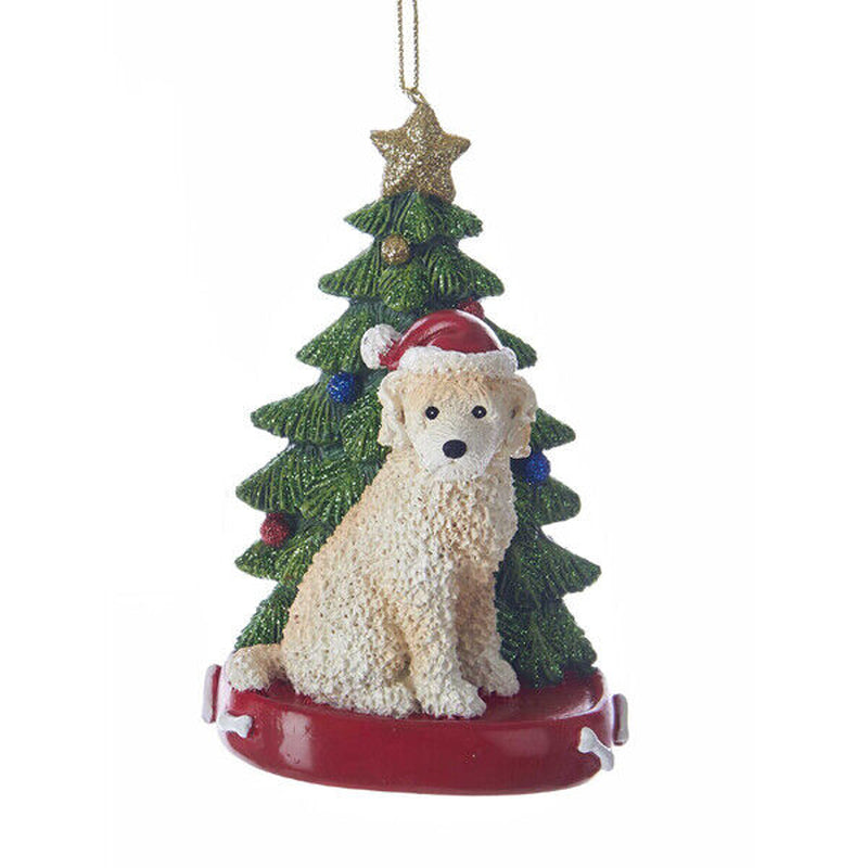 Labradoodle W/Tree Ornament