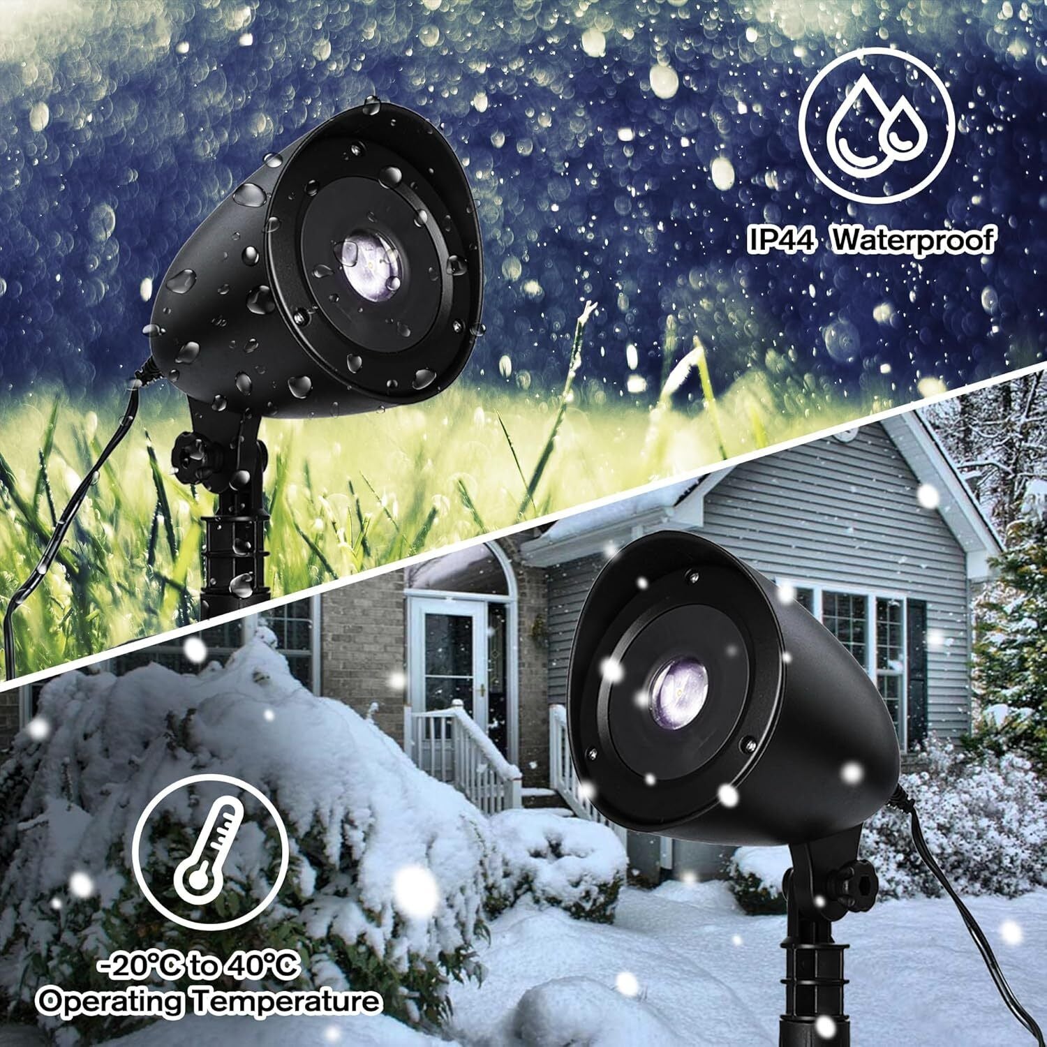 3D REAPER Halloween Projector Lights Outdoor Indoor Spooky Halloween Decoration