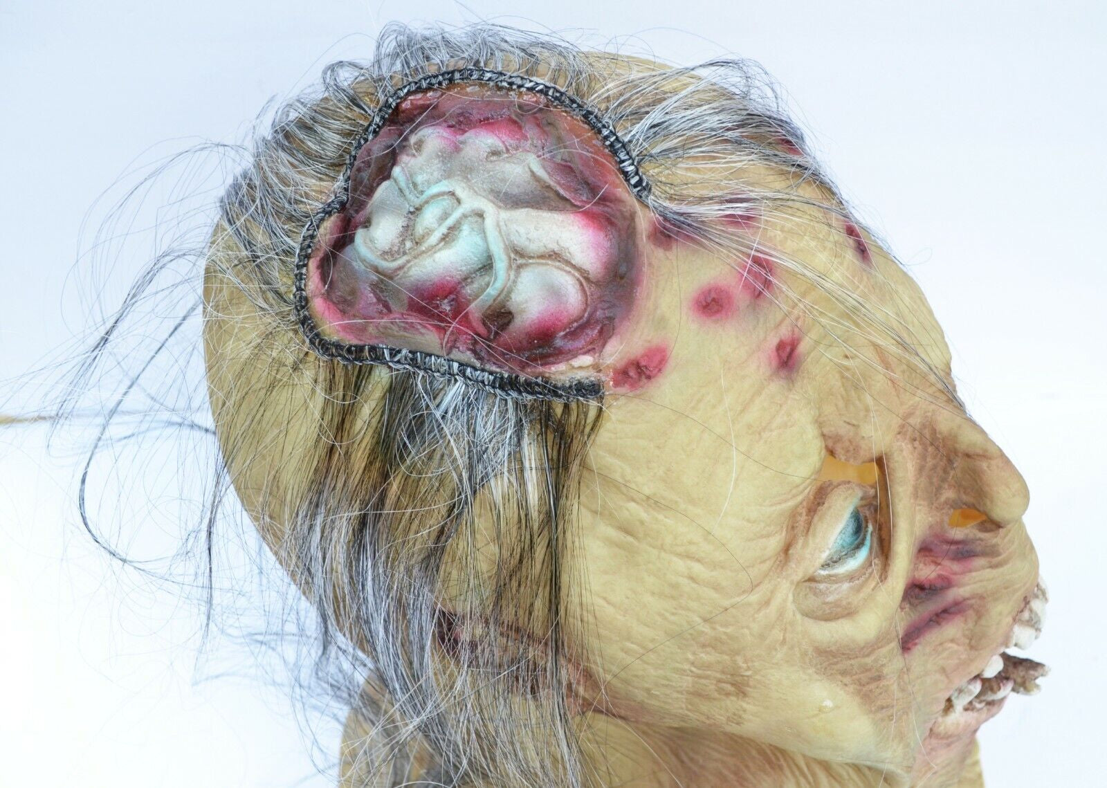 Zombie Halloween Mask Walking Zombie Rotting Dead Decaying Latex with Chest