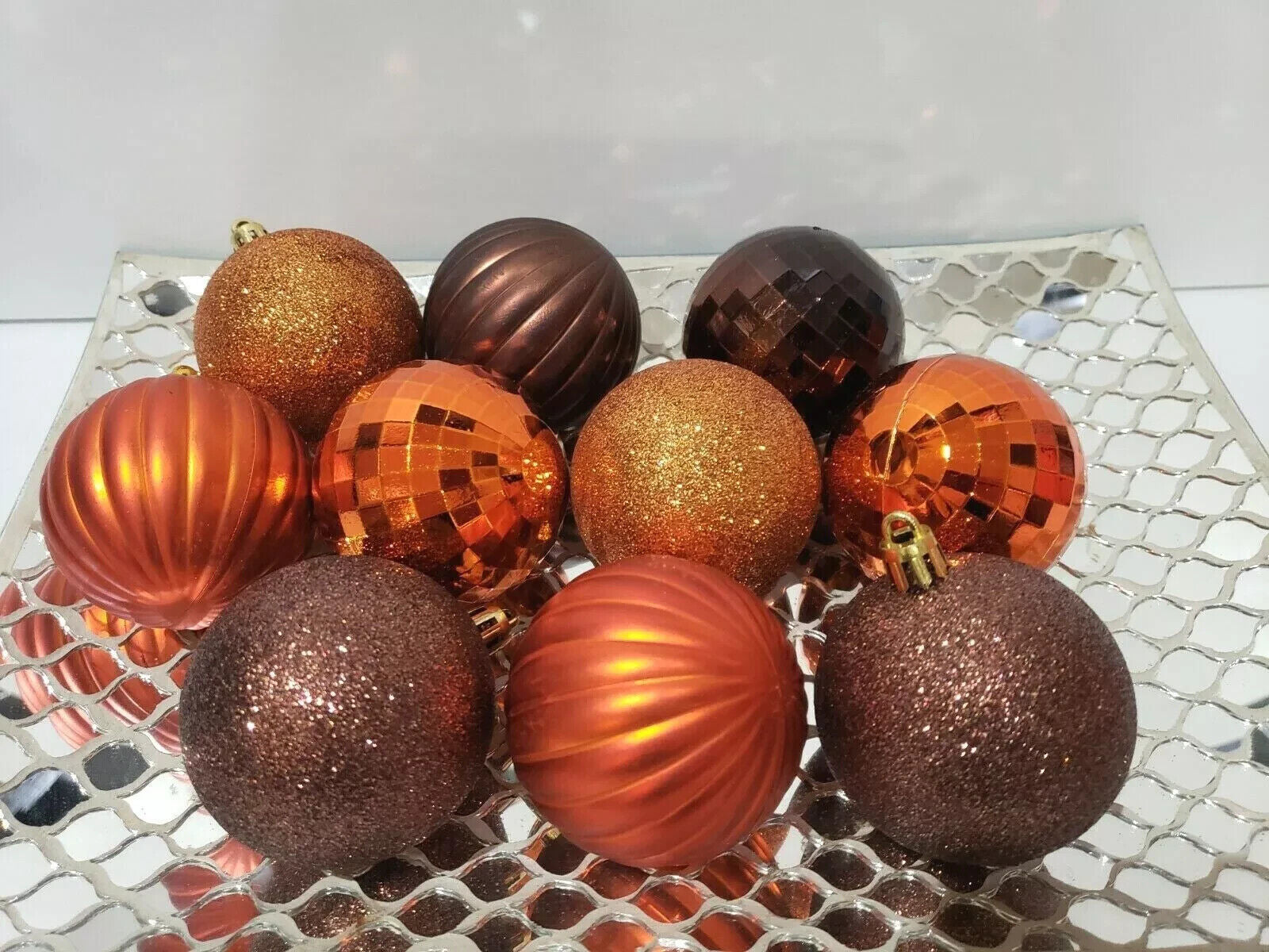 Thanksgiving Fall Harvest 50 String Lights Indoor/Outdoor Brown Yellow Orange