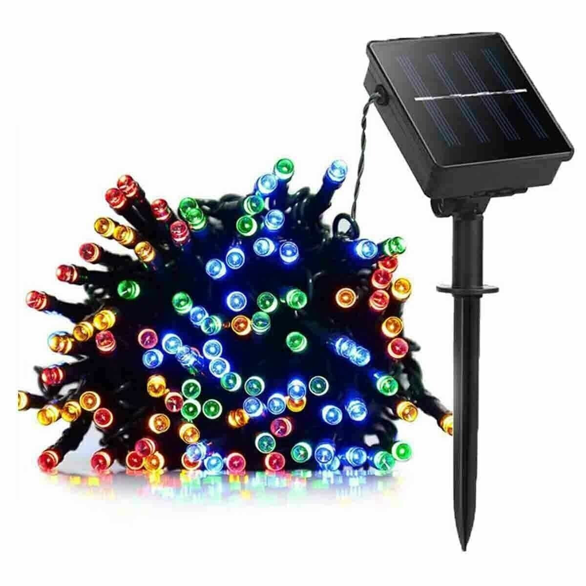 Solar String Lights Outdoor 8 Modes Waterproof for Garden/Landsca
