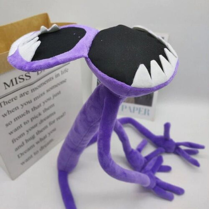 80Cm Purple Rainbow Friends Plush Toy Cartoon Plush Doll Halloween Gift New