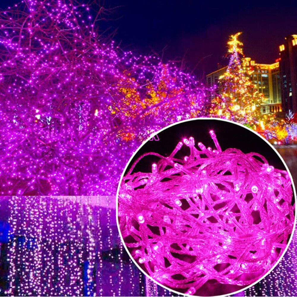 Fairy String Lights 500 LED Christmas Tree Wedding Xmas Party Decor Outdoor USA