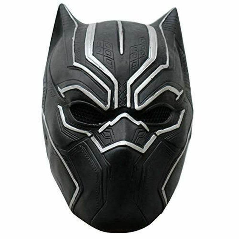 Black Panther Cosplay Mask Helmet Avengers Halloween Costume Props Adult Kids