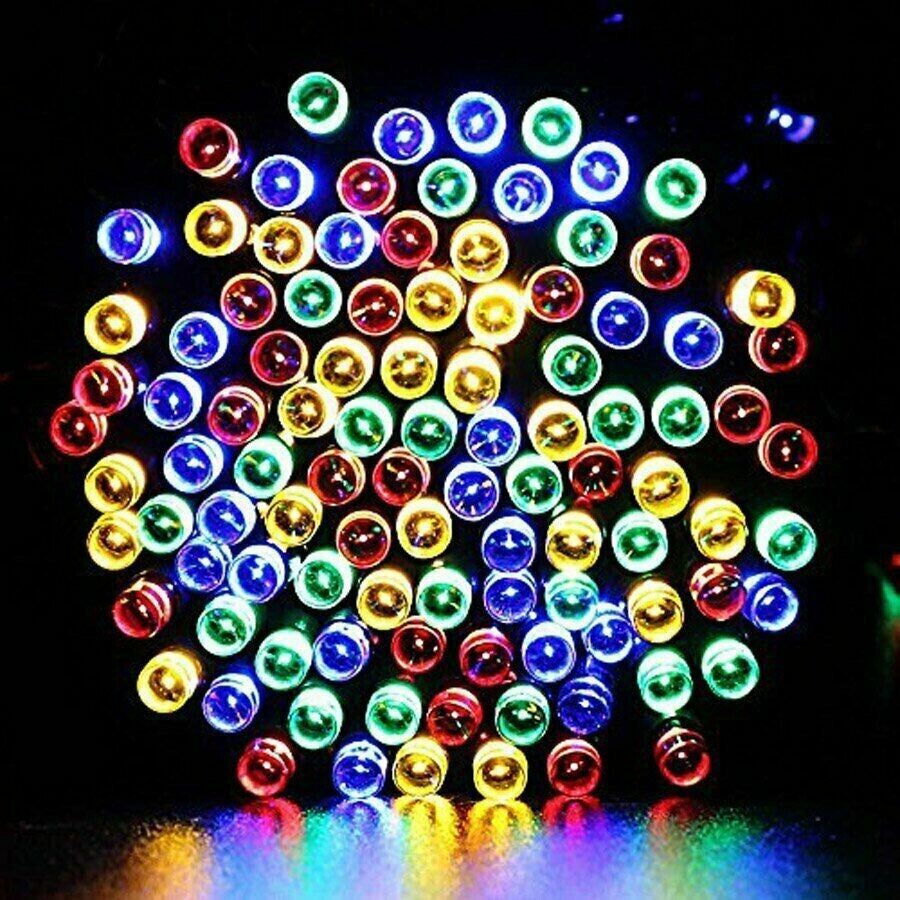 Solar String Lights Outdoor 8 Modes Waterproof for Garden/Landsca