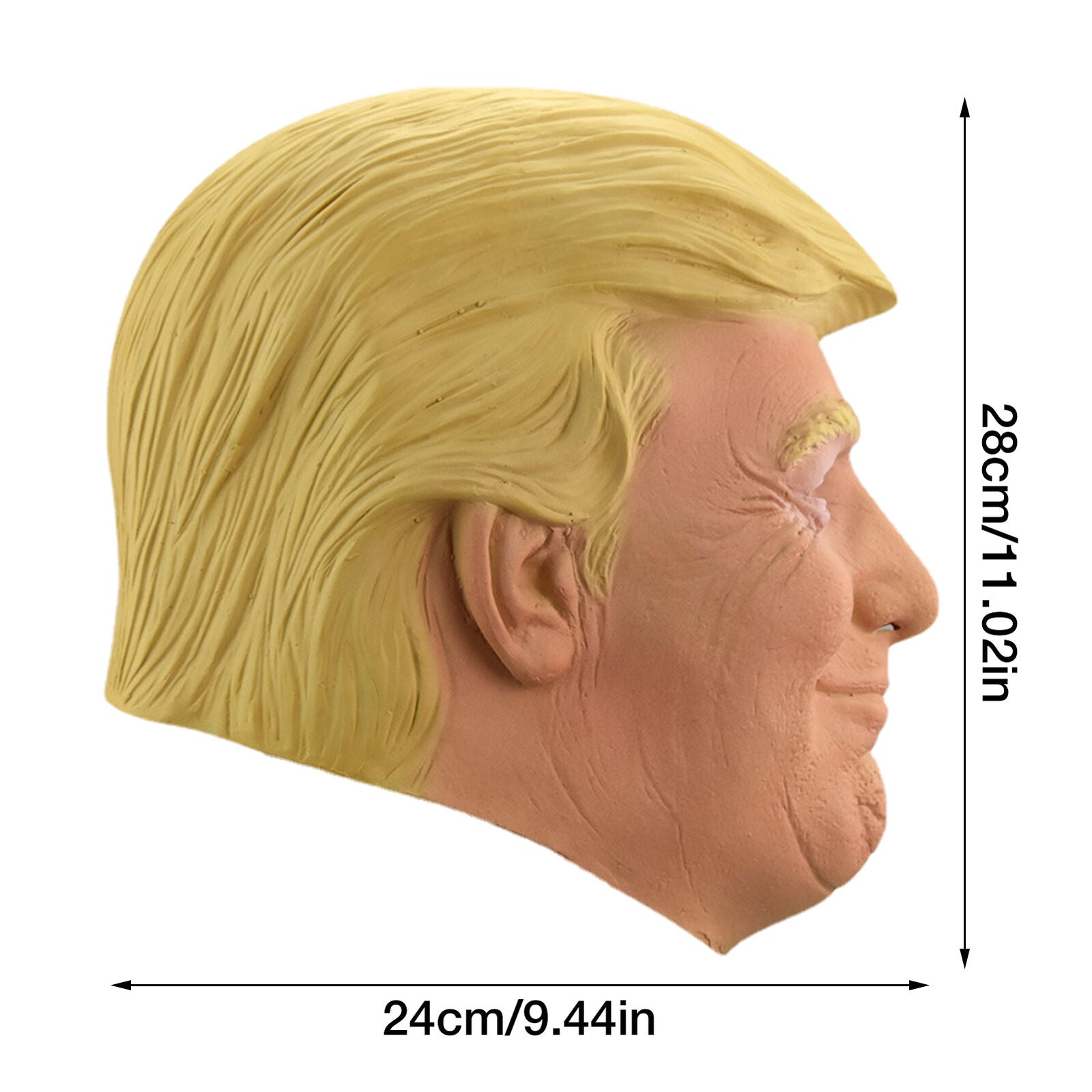 Fancy Dress Donald Trump Mask Costume Cosplay Party Celebrity Halloween Presiden