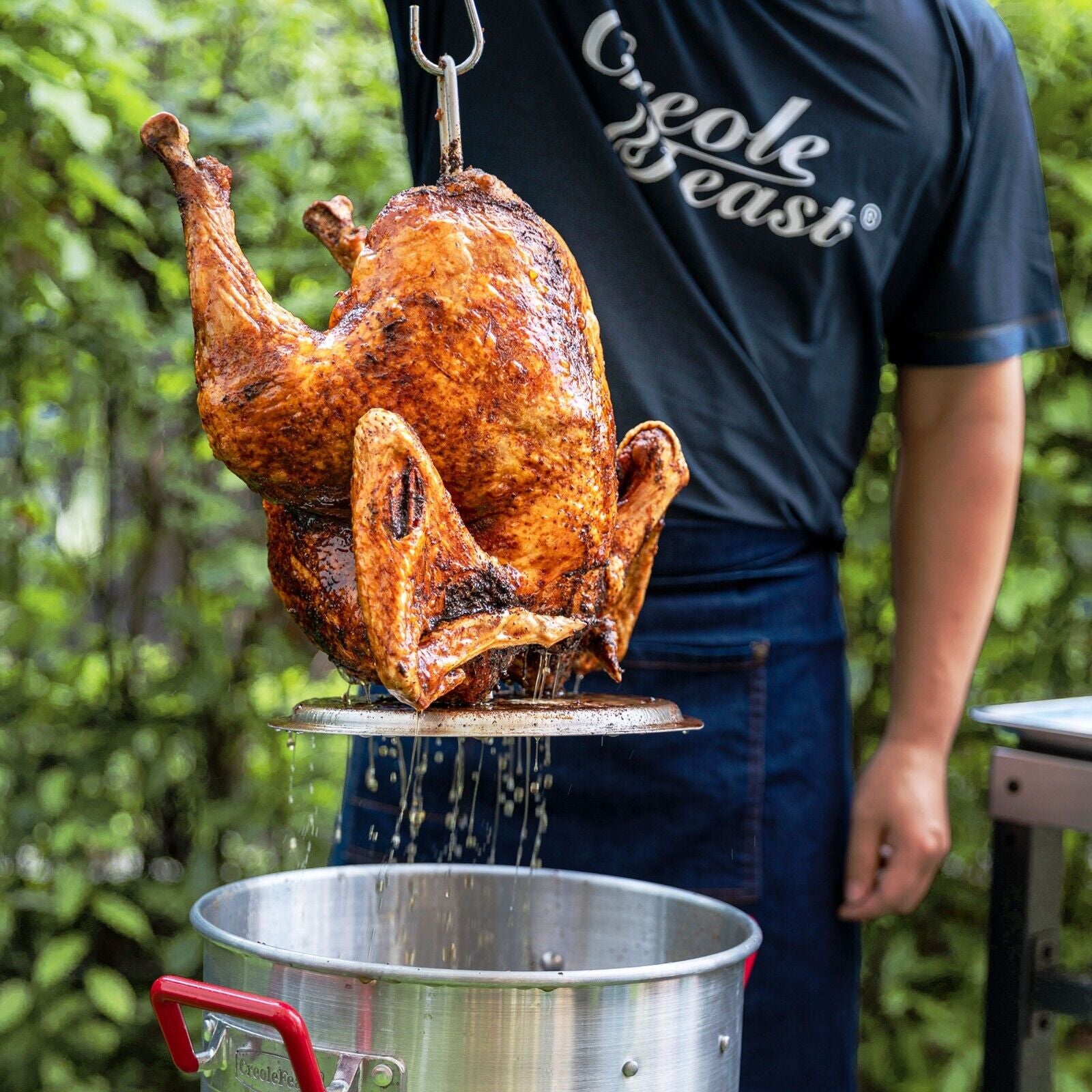 Creole Feast 30 Qt. Turkey Fryer Boiler Steamer Kit Thanksgiving Day Deep Fry