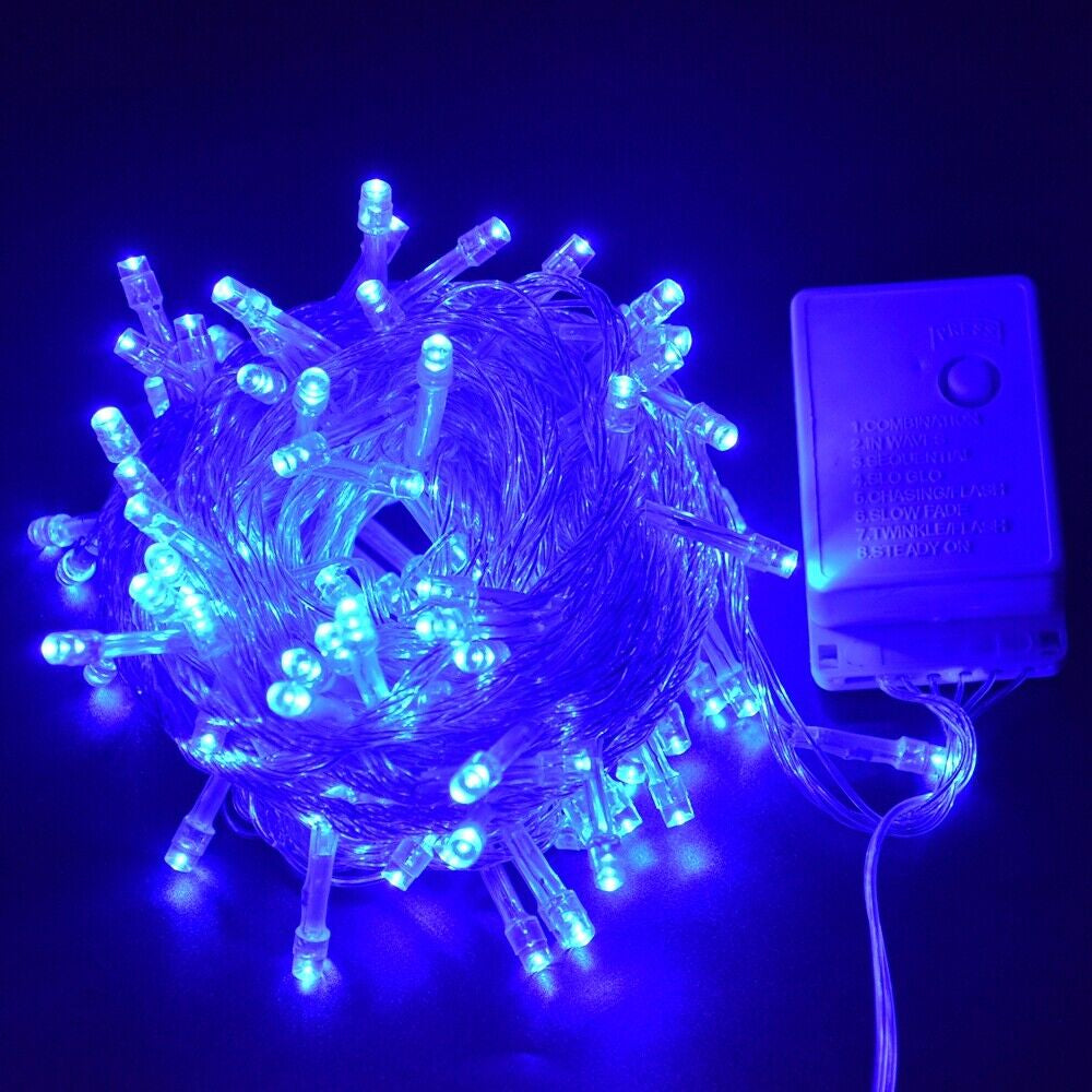 Fairy String Lights 500 LED Christmas Tree Wedding Xmas Party Decor Outdoor USA