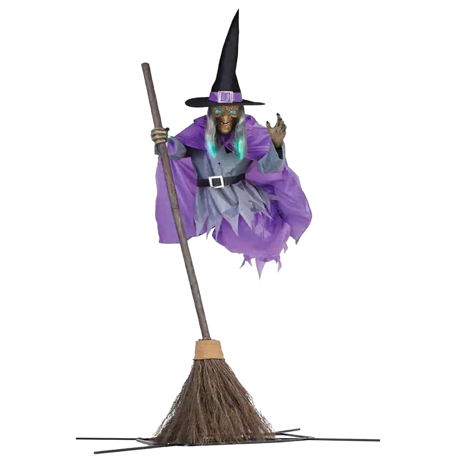 Halloween Animated Hovering Witch