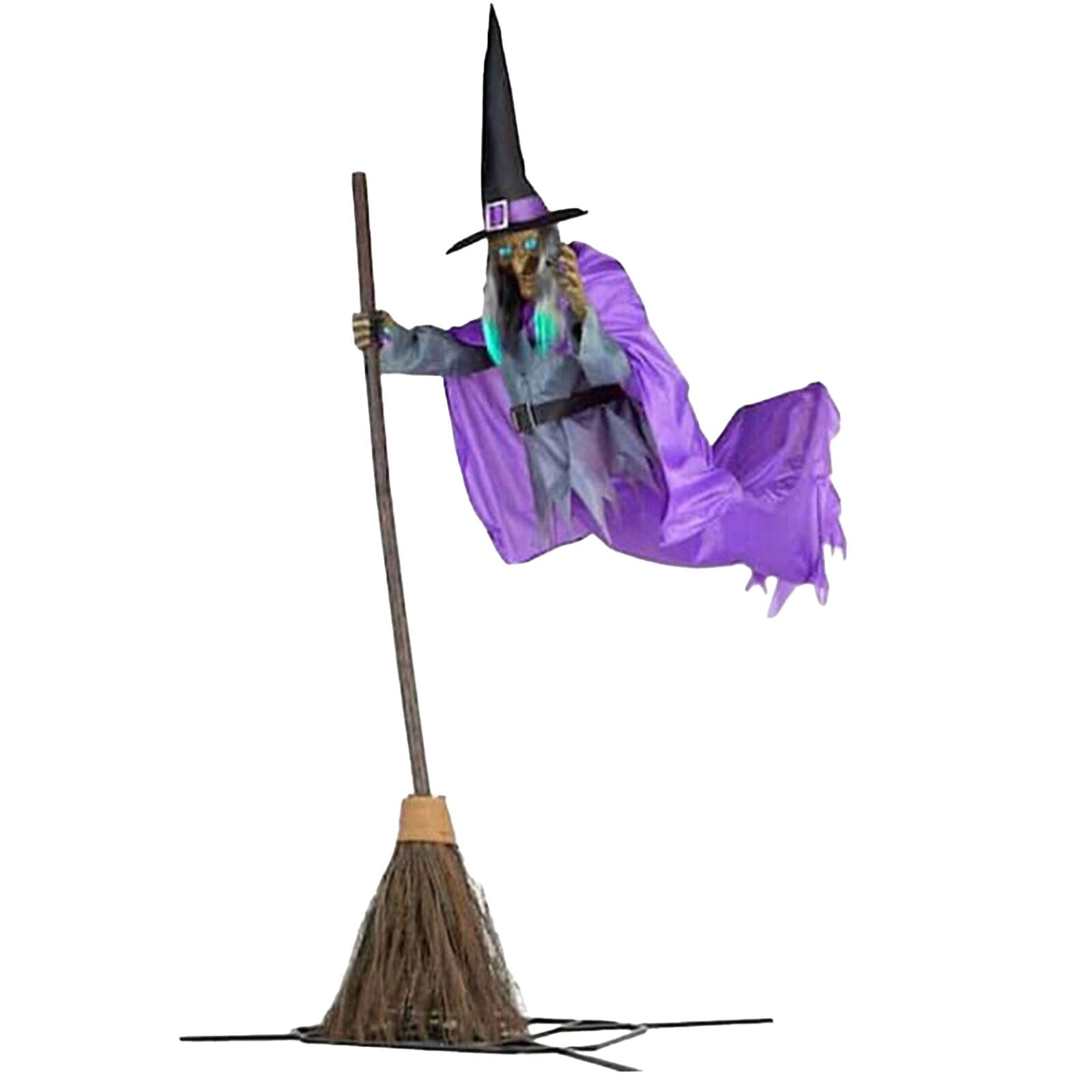 Halloween Animated Hovering Witch