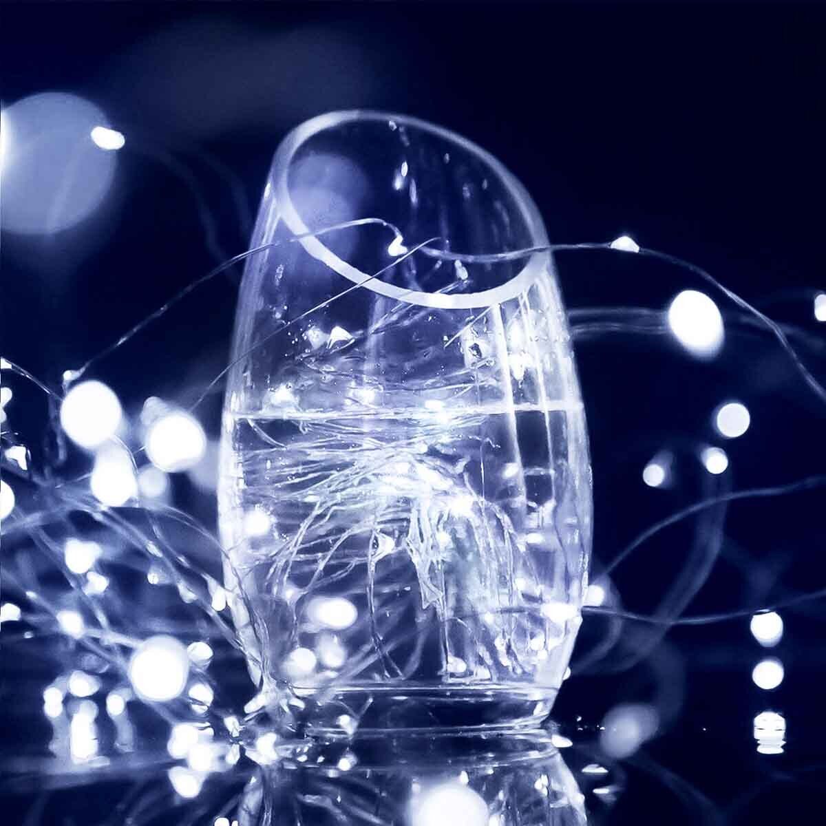 100 LED Solar Power String Fairy Lights Garden Outdoor Party Christmas Lamp