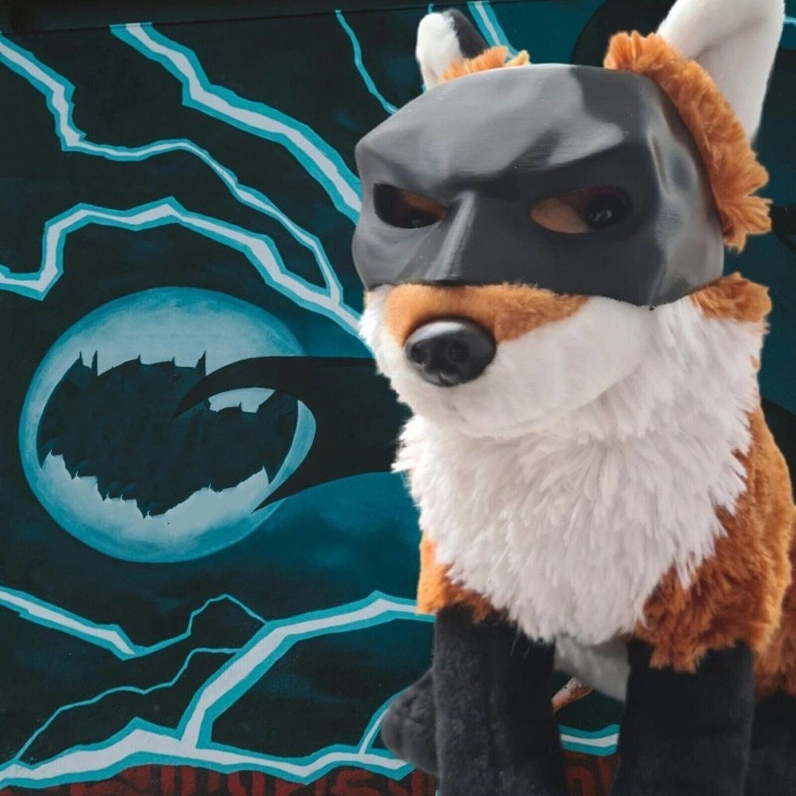 Funny Cat Bat Mask Halloween Puppy Hood Pet Cosplay Hat Small Dog Party Costumes
