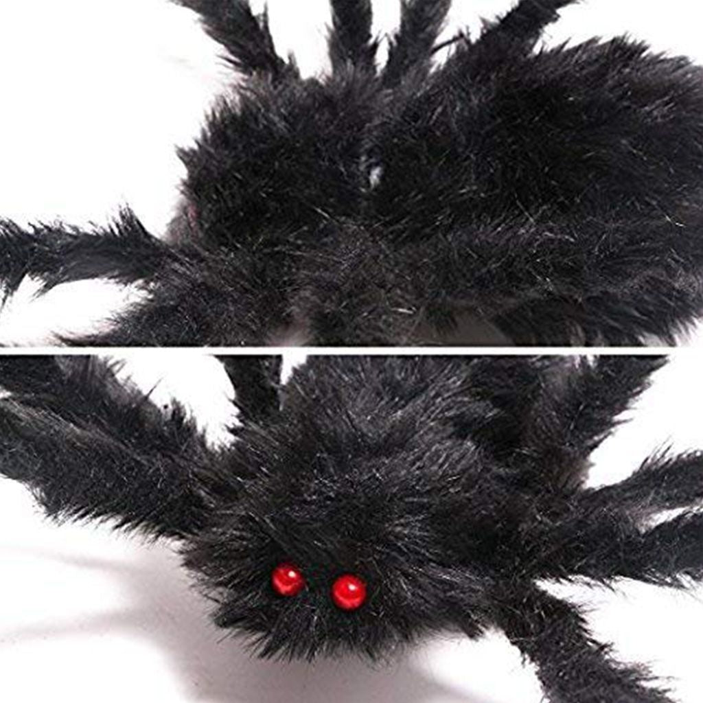 59" Spider Halloween Decor Haunted House Prop Indoor Outdoor Giant Scary Party