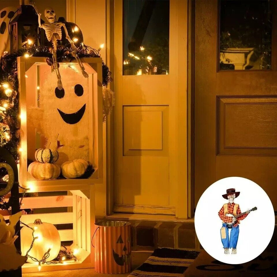 Funny Animated Dueling Banjo Skeletons Halloween Animated Banjo Skeletons Animat