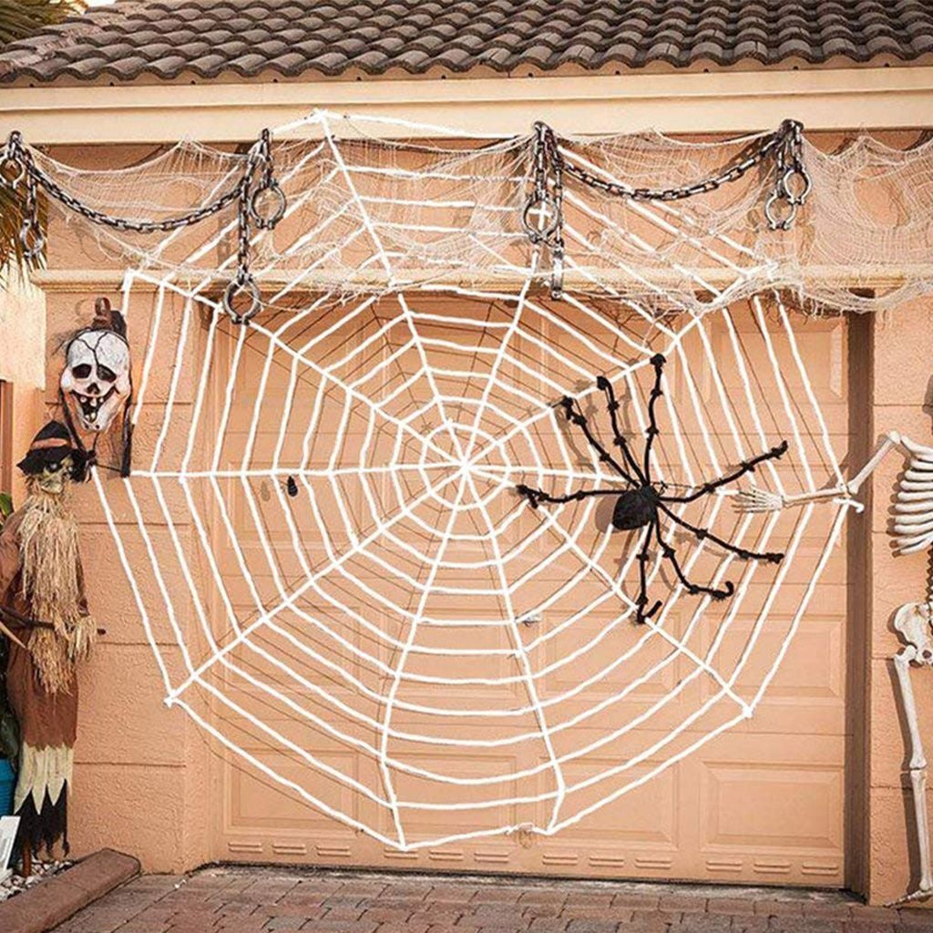 59" Spider Halloween Decor Haunted House Prop Indoor Outdoor Giant Scary Party